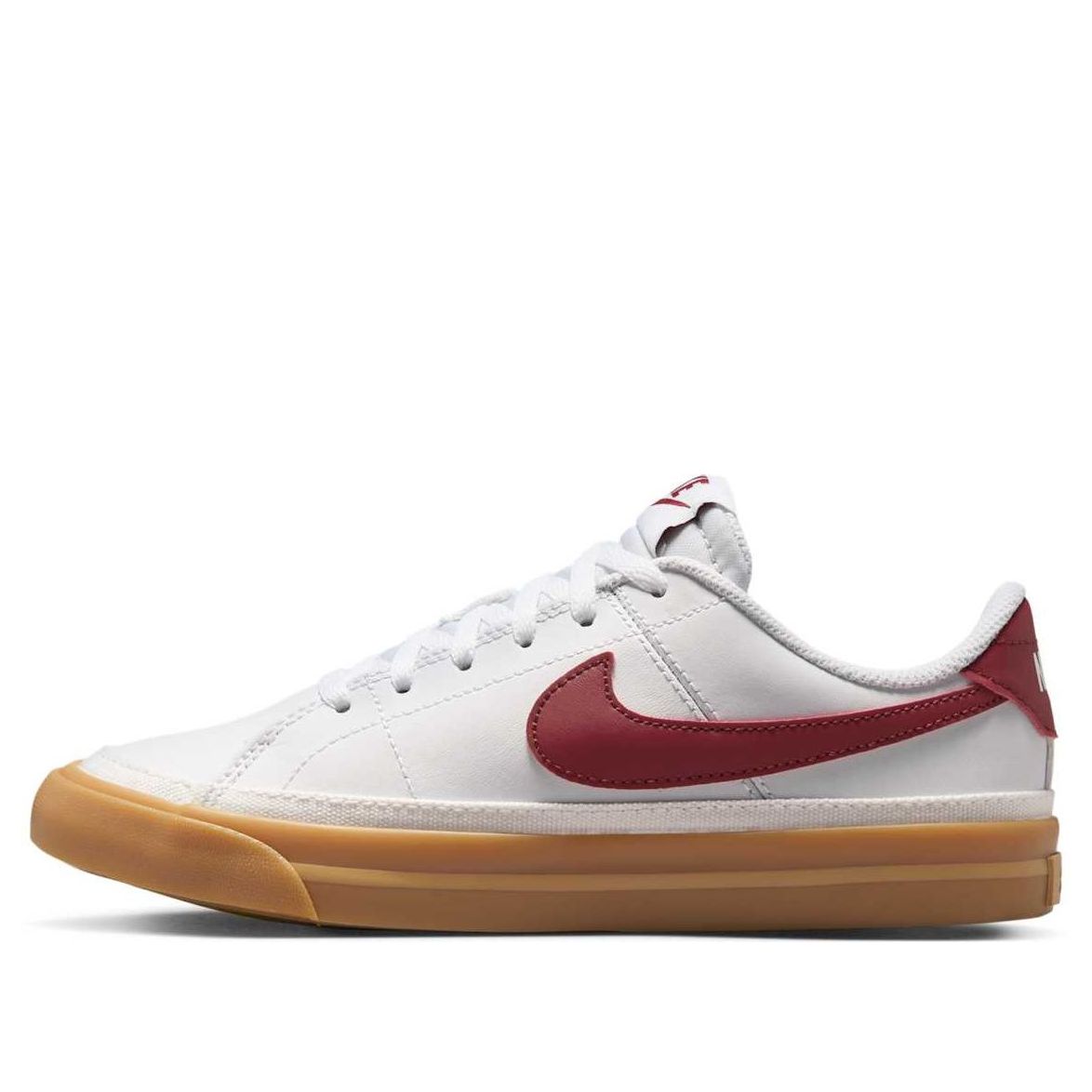 (GS) Nike Court Legacy 'White Red Gum' DA5380-132