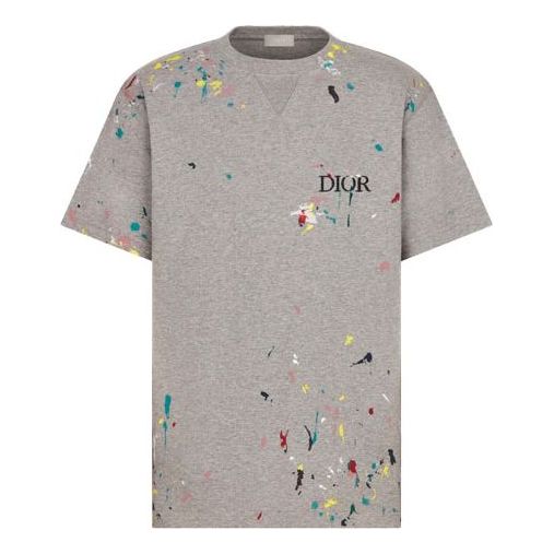 DIOR SS21 Flannel Print Logo Sweater For Men White 183J686A0554-C889