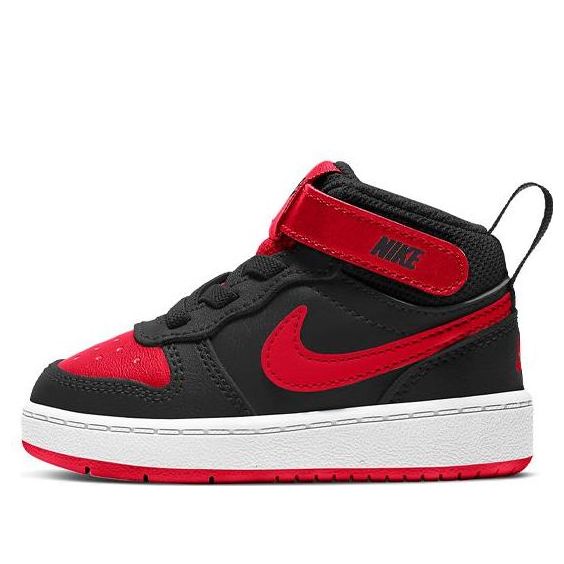 (TD) Nike Court Borough Mid 2 'Bred' CD7784-003