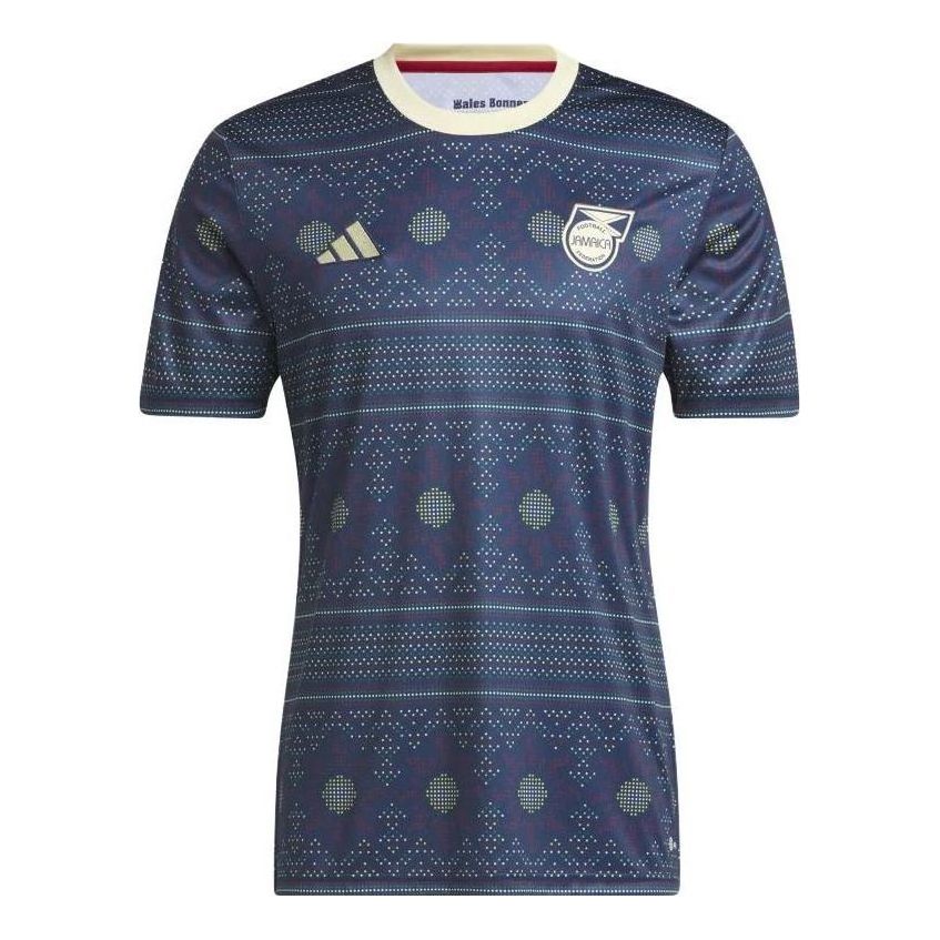 adidas Jamaica Tiro 23 Pre-Match Jersey 'Collegiate Navy' HS5227