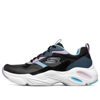 (WMNS) Skechers Stamina Airy Low-Top Running Shoes Black/Blue 896003-BKMT