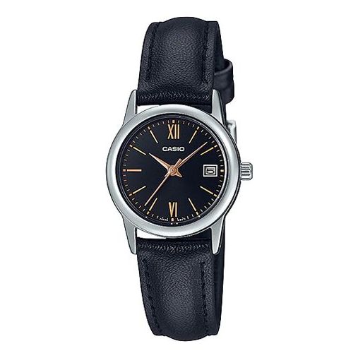 CASIO DRESS Series Quartz Black Analog LTP-V002L-1B3