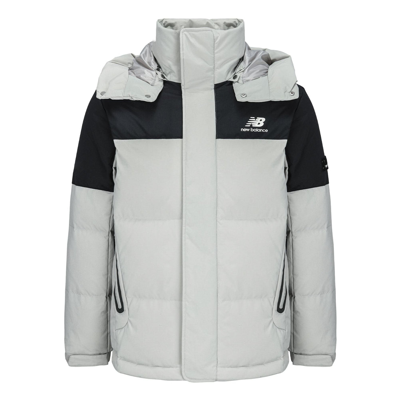 New Balance Winter Classic Down Jacket 'White Black' AMJ14323-ARF