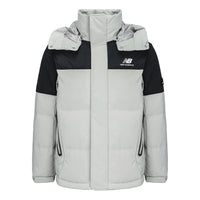 New Balance Winter Classic Down Jacket 'White Black' AMJ14323-ARF