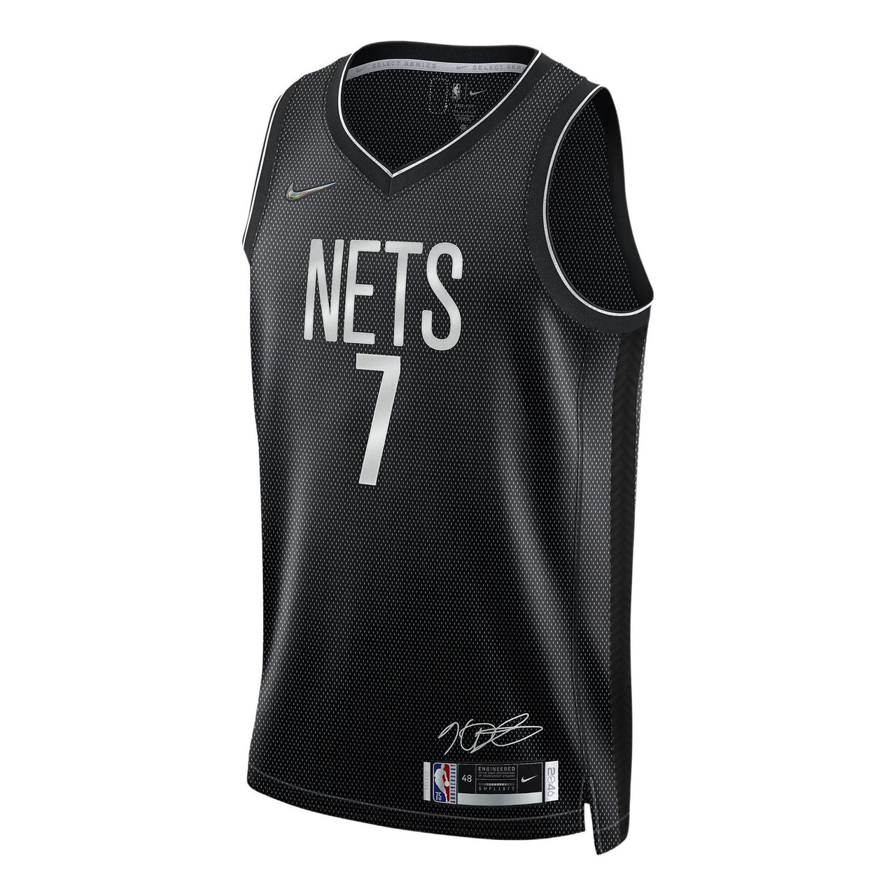 Nike x NBA Brooklyn Nets Icon Edition Jerseys 'Kevin Durant 7' DH8057-010