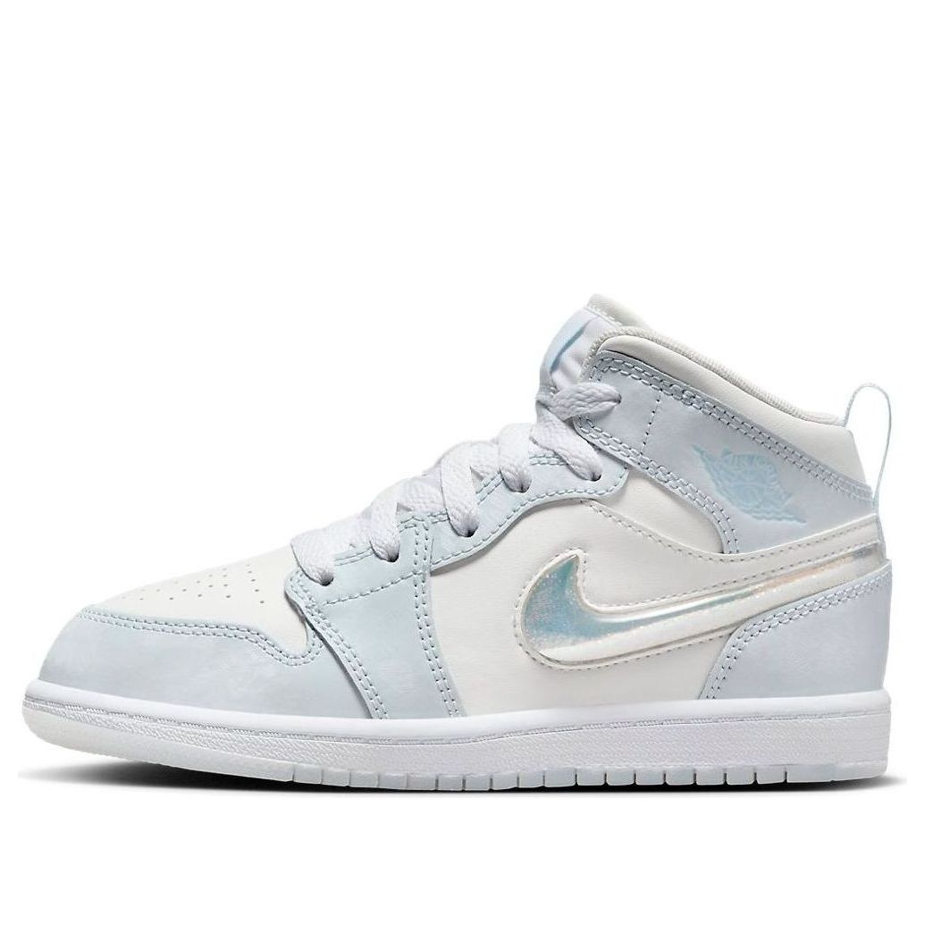 (PS) Air Jordan 1 Mid SE 'Glitter Swoosh' FQ9118-400
