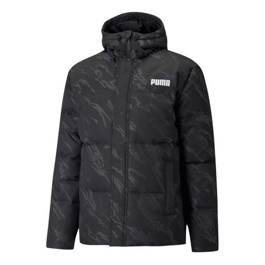 PUMA Down Jacket 'Black White' 846320-01