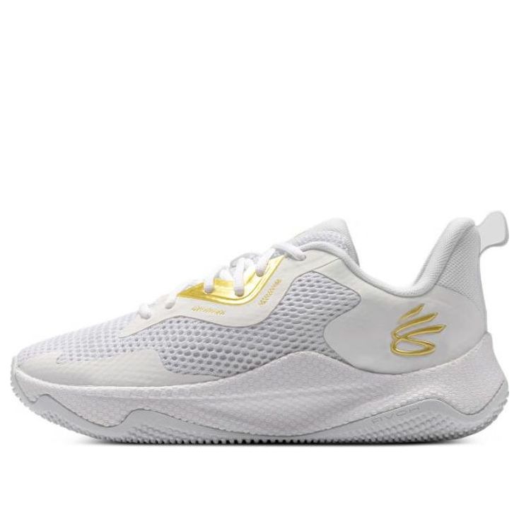 Under Armour Curry 3 HOVR Splash 'White Metallic Gold' 3026275-101