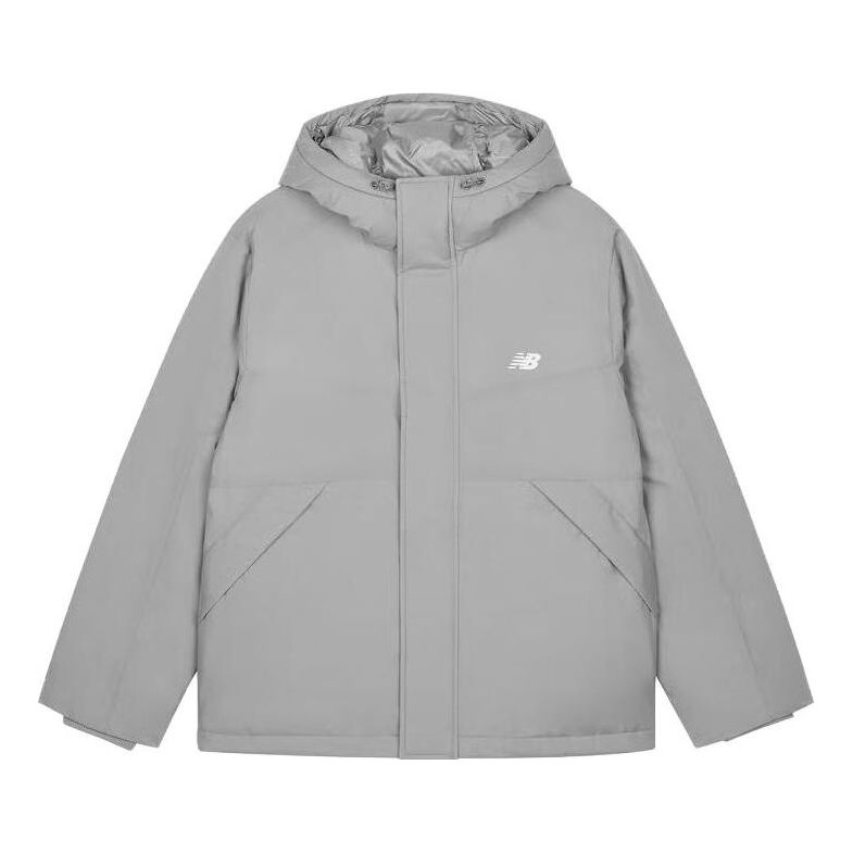 New Balance Warm Classic Down Jacket 'Grey' AMJ33322-TAG