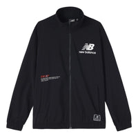 New Balance Casual Cargo Jacket 'Black White' NAA24031-BK