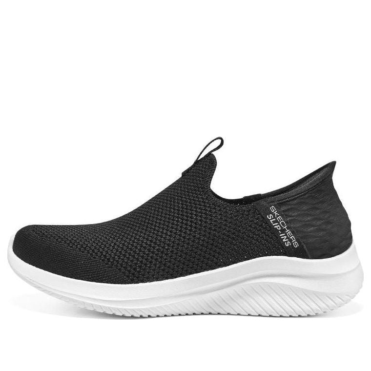 (WMNS) Skechers Ultra Flex 3.0 Shoes 'Black White' 896234-BLK