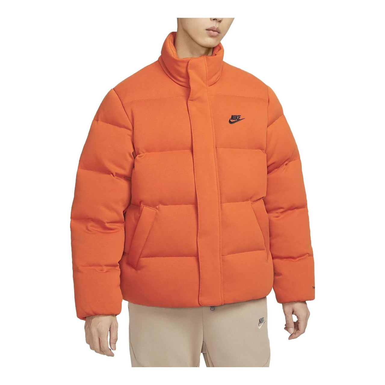 Nike Sportswear Oversized Padded Jacket 'Orange' FB7855-893
