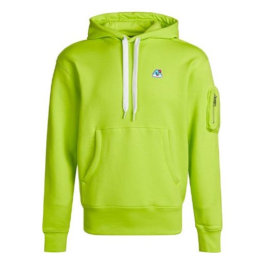 Nike Men's Sportswear Airmoji Ft W Cartoon Patch Sports Hooded Pullover For Green DA8738-389
