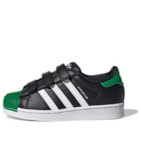 (PS) adidas originals Superstar x LEGO 'Core Black Green' GY3325