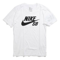 Men's Nike SB Logo Printing Round Neck Short Sleeve T-Shirt 821947-100