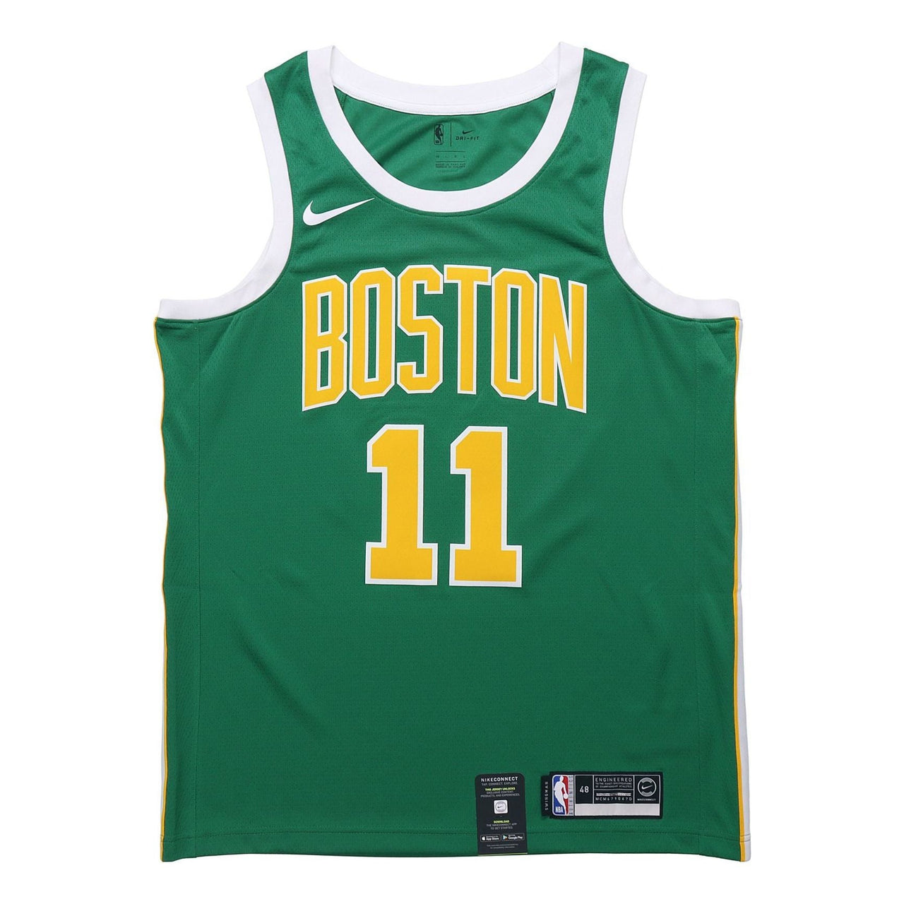 Nike Earned Edition NBA Kyrie Irving Boston Celtics limited SW Fan Edition Jersey Green BQ1153-312