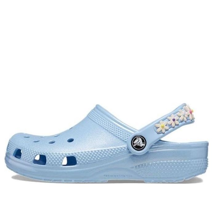 (GS) Crocs Classic Daisy Chain Clogs 'Blue' 209064-4NS