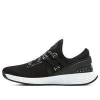 (WMNS) Under Armour Breathe Trainer Running Shoes Black/White 3021335-001