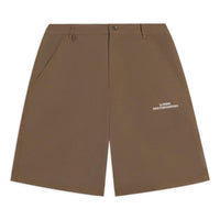 Li-Ning Skateboarding Embroidery Logo Shorts 'Brown' AKSS835-1