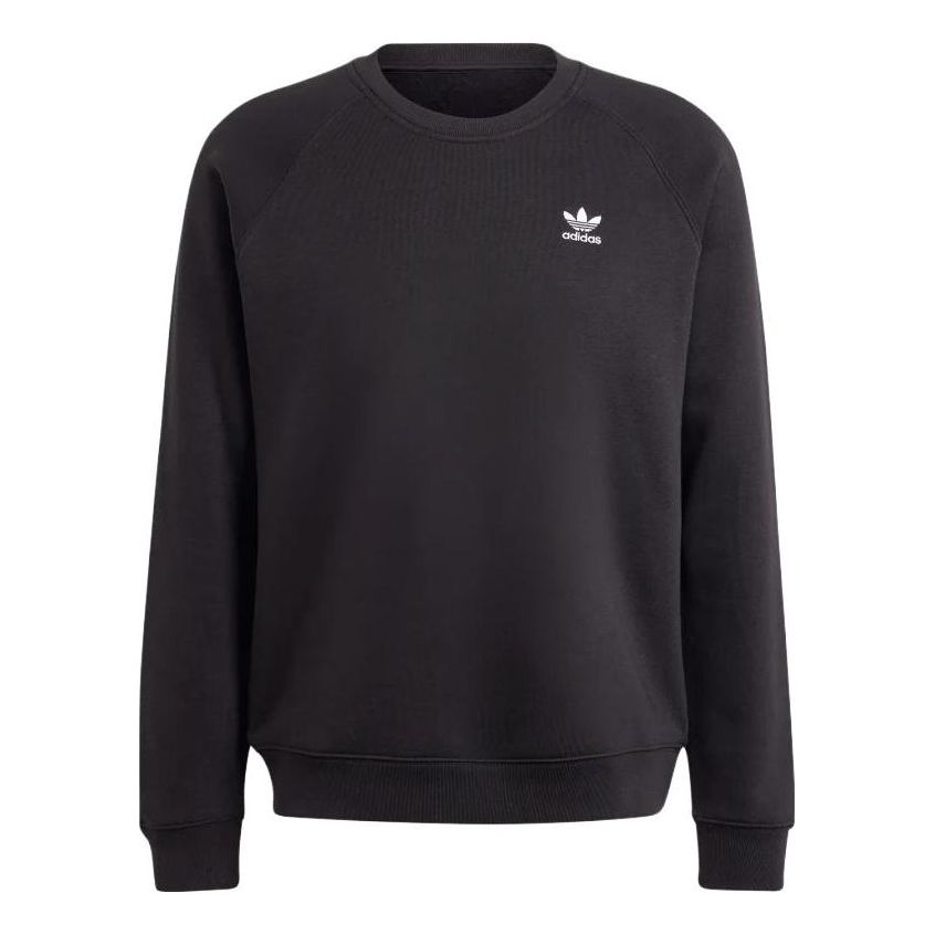 adidas originals Trefoil Essentials Crewneck 'Black' IM4532