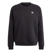 adidas originals Trefoil Essentials Crewneck 'Black' IM4532