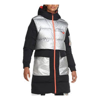 (WMNS) Air Jordan Winter Utility Down Parka Coat 'Sliver' CV2561-010