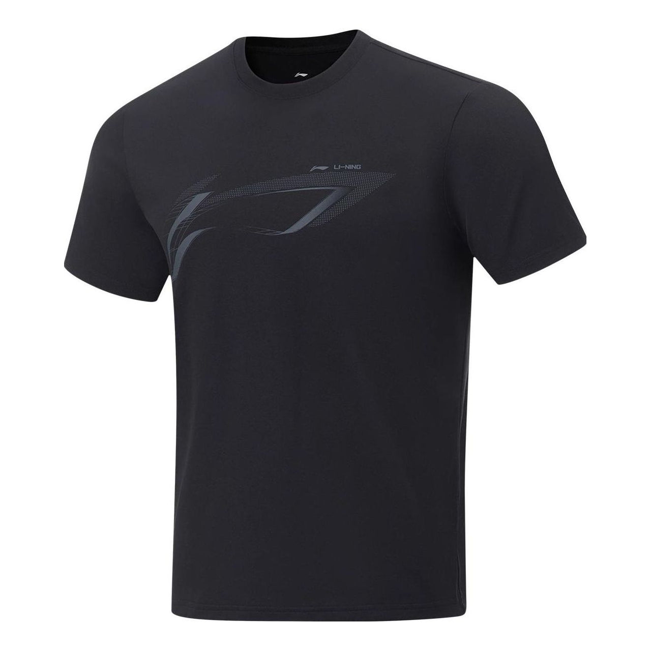 Li-Ning Fitness Series Sports T-shirt 'Black' ATST573-1