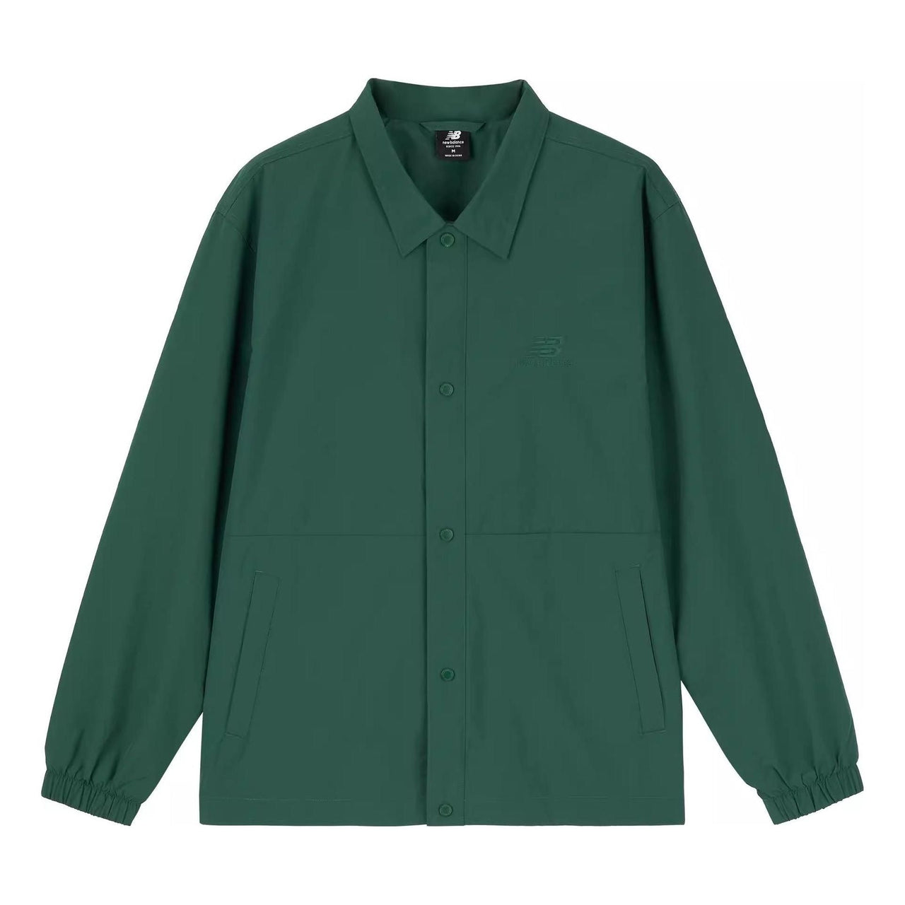 New Balance NBX Urban Remix Coach Jacket Asia Sizing 'Dark Night Green' AMJ33360-NWG