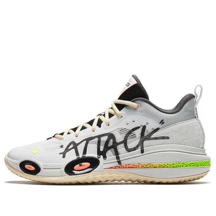ANTA Attack 1 'White Grey Green' 112421109-1