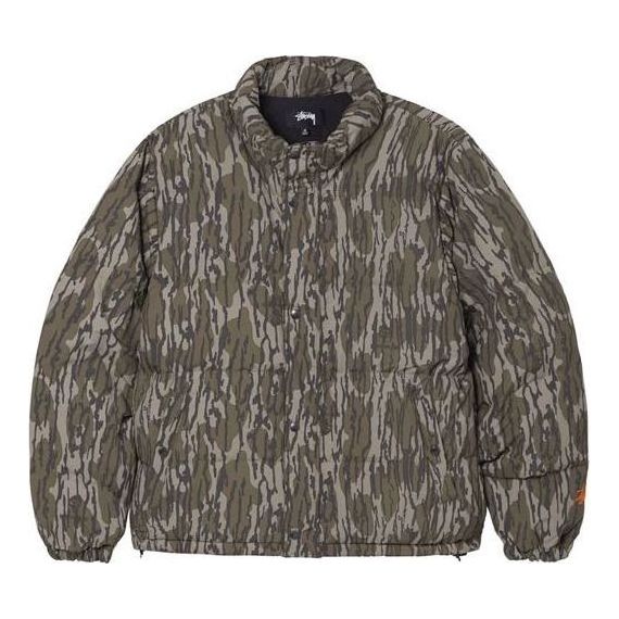 Stussy Mossy Oak Down Puffer Jacket 'Green' 115625