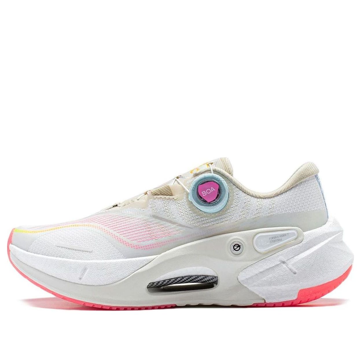 (WMNS) Li-Ning Furious Rider 7.0 Pro V2 'White Grey Pink' ARZU002-1
