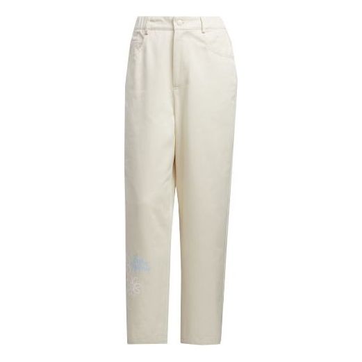 (WMNS) adidas Couple Track Pants 'White' HM7402