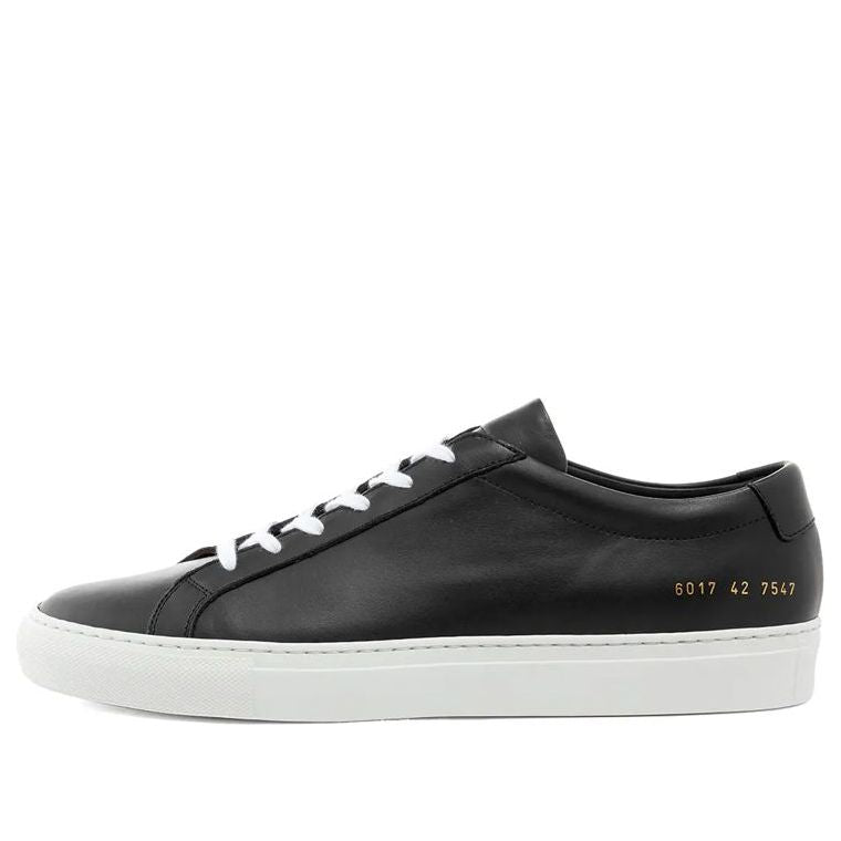 (WMNS) Common Projects Achilles Low 'Black White Sole' 6017-7547