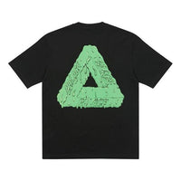 PALACE TRI-SLIME T-SHIRT Logo Green Short Sleeve Unisex Black P20TS030
