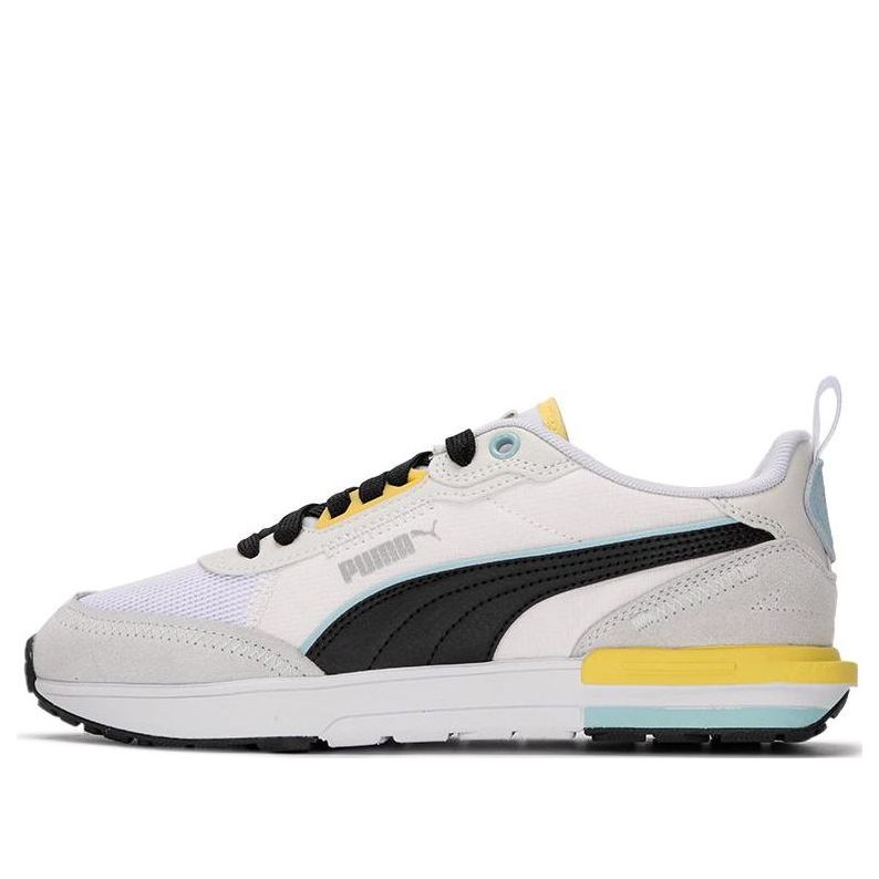 PUMA R22 'White Black Vaporous Grey' 383462-17
