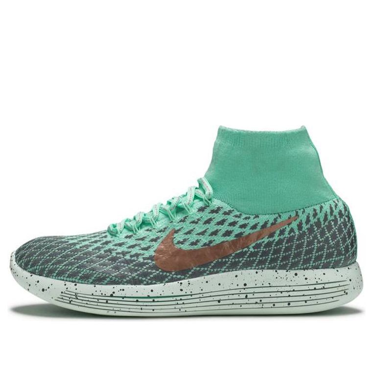 (WMNS) Nike Lunarepic Flyknit Shield 'Green Glow' 849665-300