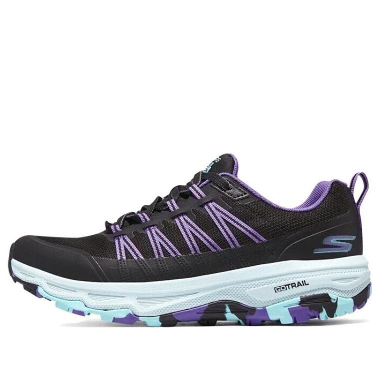 (WMNS) Skechers GO RUN Trail Altitude 'Black Purple' 128222C-BKLV