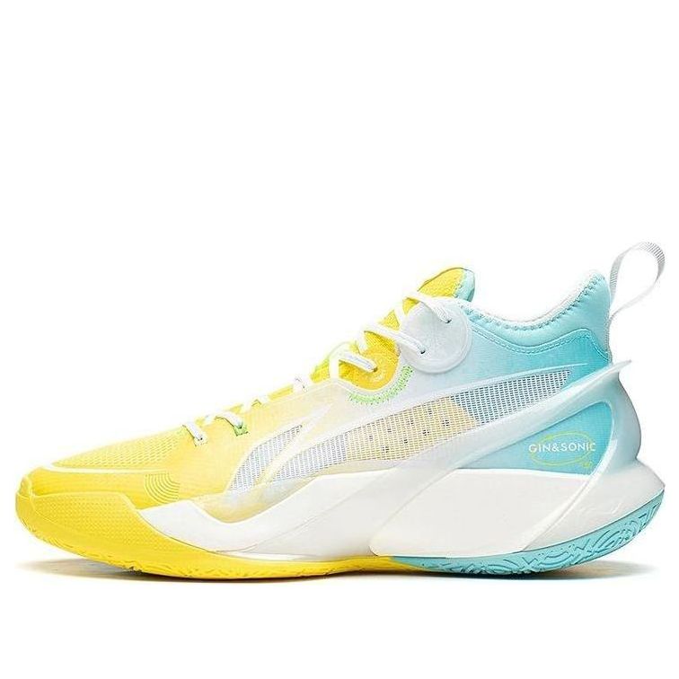 Li-Ning Sonic 10 Mid 'Yellow Pure Blue' ABAS069-8