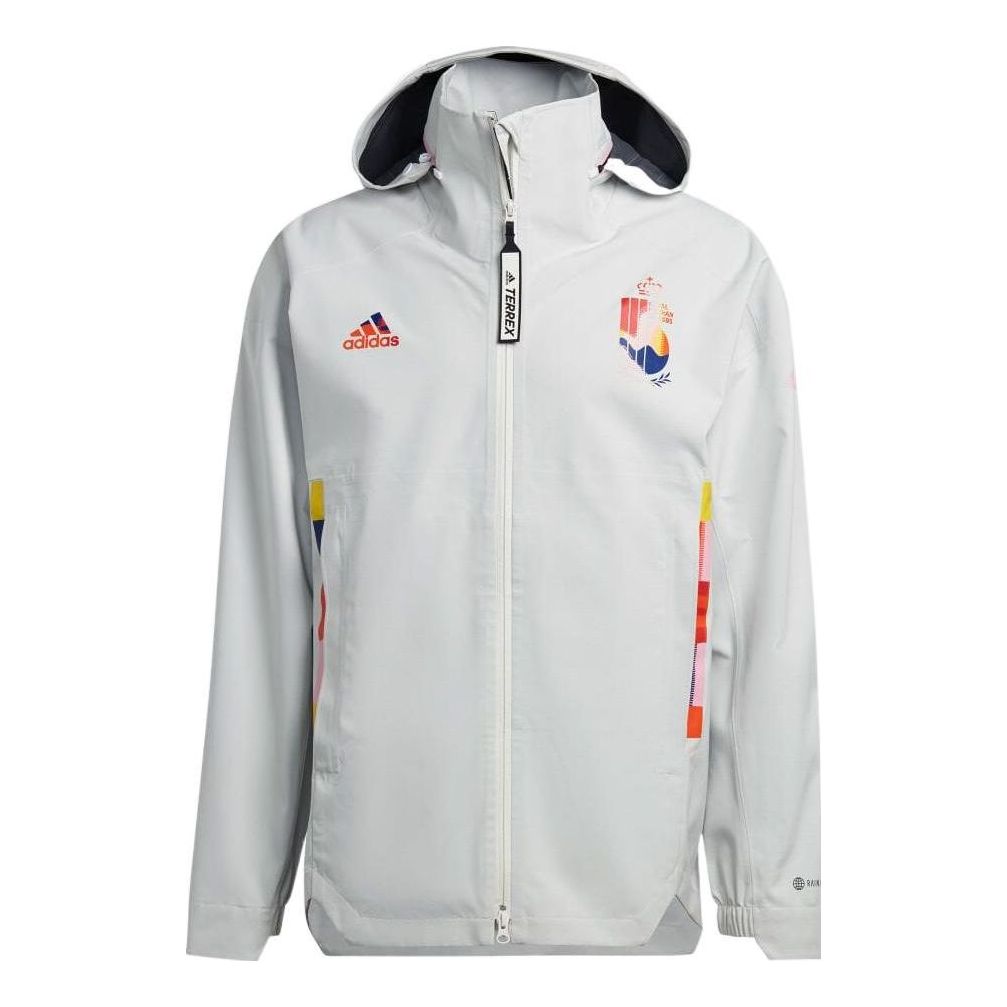 adidas Belgium MYSHELTER Jacket 'Cloud White Pink' HE1438