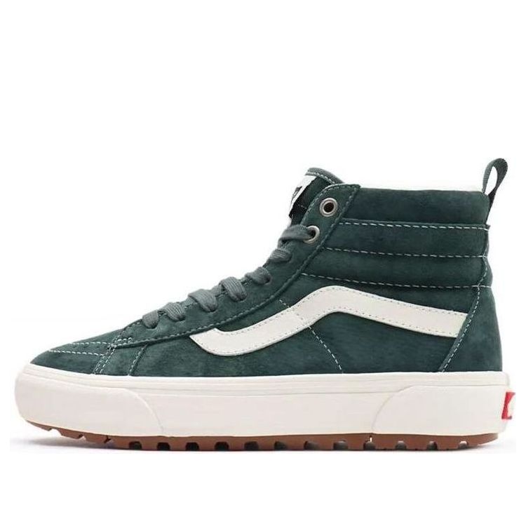Vans Unisex SK8-HI Mte-1 High-Top Sneakers White/Green VN0A5HZYA08