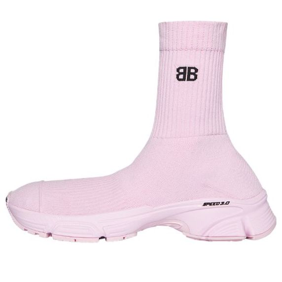 (WMNS) Balenciaga Speed 3.0 Monocolor Sneakers 'Recycled Light Pink' 654466W2DN25601