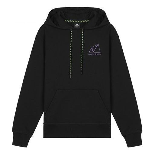 New Balance Logo Relaxed Hoodie 'Black' AMT11581-BK
