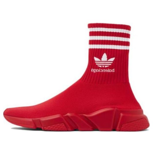 (WMNS) Balenciaga x adidas originals Speed 1.0 Sneakers 'Red' 717589WBDV16090