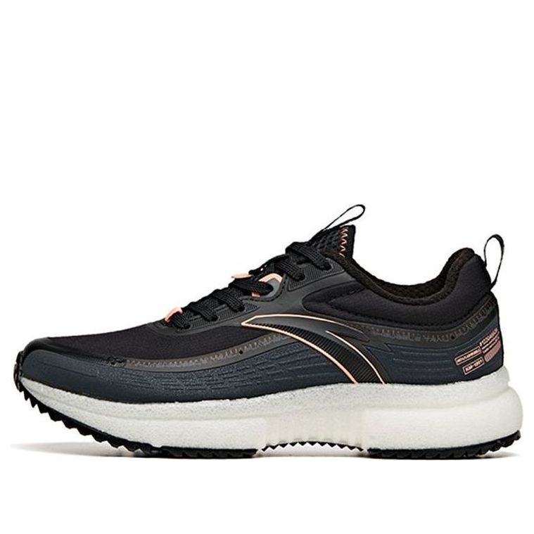 (WMNS) ANTA Running Series Sneakers Trail 'Black Grey White' 122045520-2