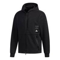 adidas Id Sweat Hd Casual Sports Jacket Men s Black ED1948