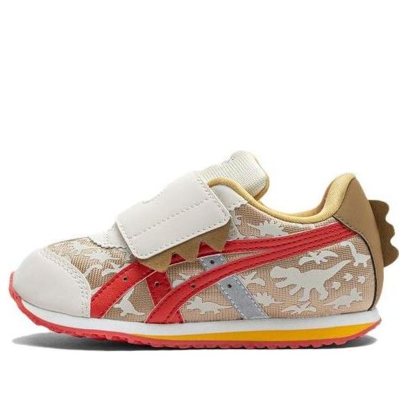 (TD) ASICS Idaho Baby 'White Brown' 1144A361-379