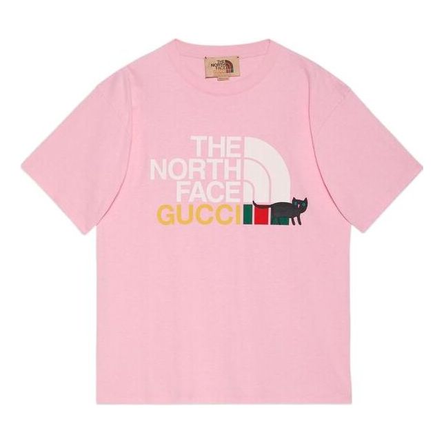 Gucci x The North Face T-Shirt 'Light Pink' 616036-XJDRC-5904
