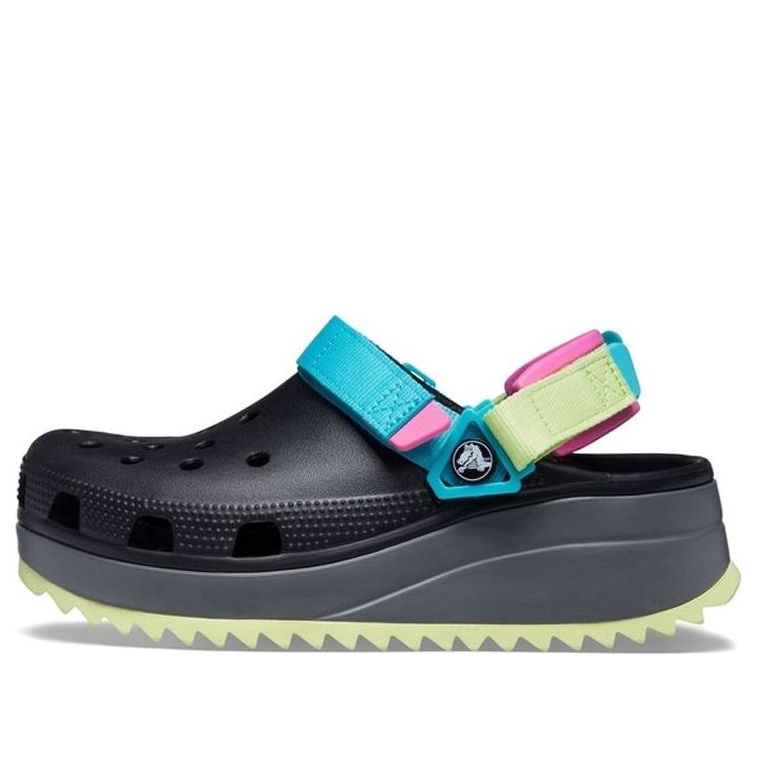 Crocs Classic Hiker Clog 'Black Blue Yellow' 206772-0C4