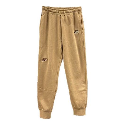 Nike NSW retro double-label knitted trousers 'Brown' DZ6305-258