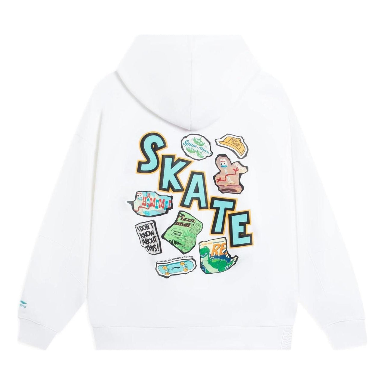 Li-Ning x Disney Toy Story Graphic Hoodie 'White' AWDS579-2